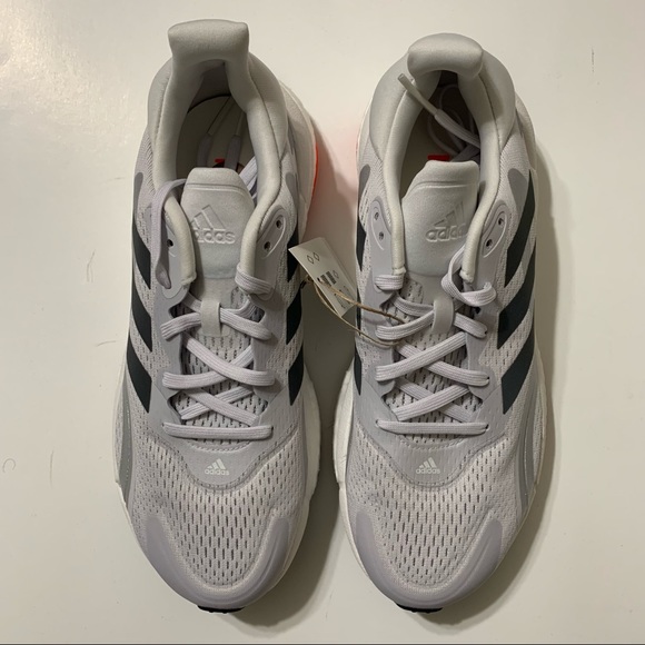 Adidas Solar Boost 3 W ￼Boost Running Dash Grey Shoes Women's Size 10 H67350 - Picture 2 of 8